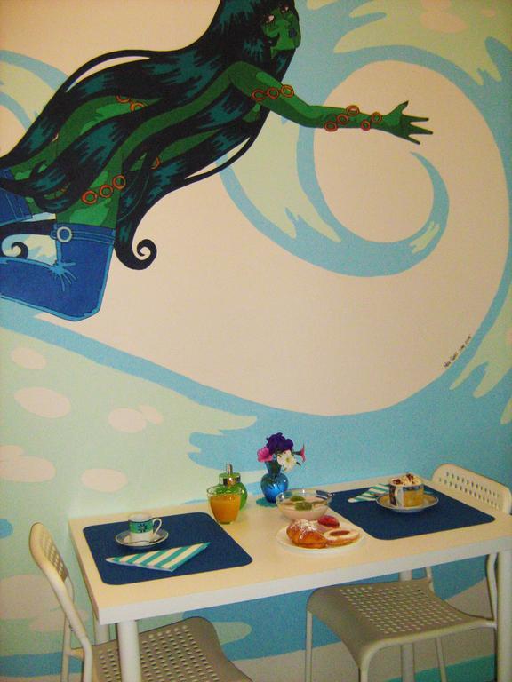Sirenapop Concept B&B Rivazzurra Di Rimini Bagian luar foto